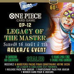 One Piece OP-12 - Release event - Samedi 16 Août à 11h